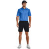 Picture of Under Armour Men's Standard Tech Golf Polo, (469) Water / / Pitch Gray, X-Large