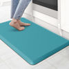 Picture of KitchenClouds Cushioned Anti Fatigue Rug 17.3"x28" Waterproof Non Slip Standing Desk Mats Comfort Floor Mats for Kitchen, House Sink Office (Green)