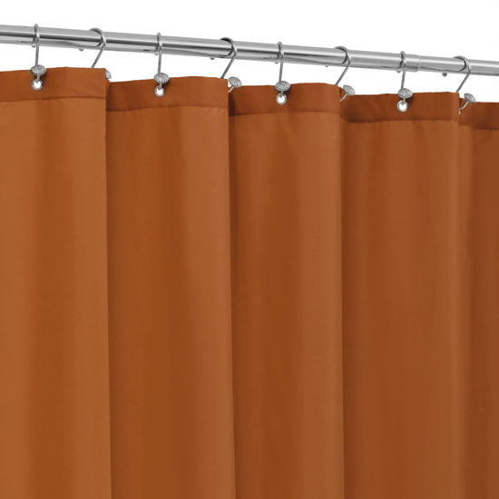 Extra long hot sale fabric shower curtain