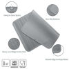 Picture of MicoYang Silicone Dish Drying Mat for Multiple Usage,Easy clean,Eco-friendly,Heat-resistant Silicone Mat for Kitchen Counter or Sink,Refrigerator or Drawer Liner Grey XXXXL 32 inches x 18 inches