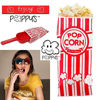 Picture of Poppy's Plastic Popcorn Scoop Bundle - 200 Bags and Plastic Popcorn Scooper, Popcorn Machine Accessories for Popcorn Bars, Movie Nights, Concessions
