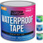 Picture of Clear Waterproof Tape for Leaks Thick Heavy Duty Water Proof Tape Sealing Marine Grade Outdoor Pools, Gutter, Underwater, Stop Leak Seal Tape Waterproof Repair Patch & Seal Sealant 15 Feet x 4 Inches