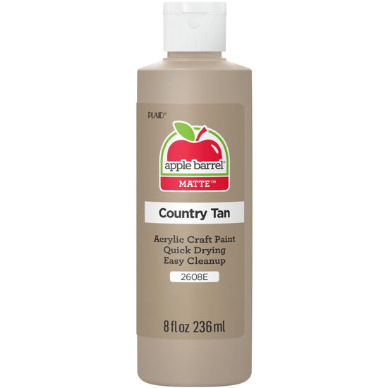 Picture of Apple Barrel Acrylic Paint in Assorted Colors (8 oz), K2608 Country Tan