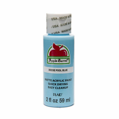 Picture of Apple Barrel Acrylic Paint in Assorted Colors (2 oz), 20223, Pool Blue