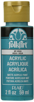 Picture of FolkArt Acrylic Paint in Assorted Colors (2 oz), 481, Aqua