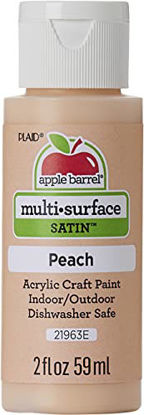 Picture of Apple Barrel Multi Surface Acrylic Paint, 2 oz, Peach 2 Fl Oz,21963E