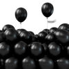 Picture of PartyWoo Black Balloons, 50 pcs 5 Inch Matte Black Balloons, Latex Balloons for Balloon Garland Arch as Party Decorations, Birthday Decorations, Wedding Decorations, Retirement Party Decorations