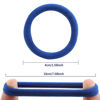 Picture of 100 PCS Hair Ties, Soft Seamless Hair Bands for Thick Thin Hair, Ponytail Holders, Elastic Hair Ties for Women, Men, Girls, No Cease Nylon Hair Ties, No Damage Hair Accessories, Rainbow Color