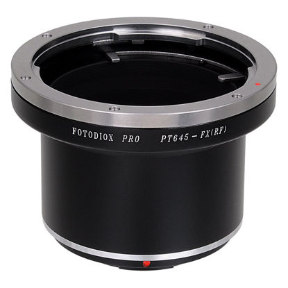 Picture of Fotodiox Pro Lens Mount Adapter, Pentax 645 (P645) Mount Lenses to Fujifilm X-Series Mirrorless Camera Adapter - fits X-Mount Camera Bodies Such as X-Pro1, X-E1, X-M1, X-A1, X-E2, X-T1