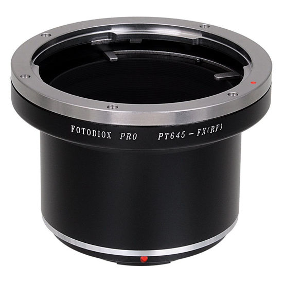 Picture of Fotodiox Pro Lens Mount Adapter, Pentax 645 (P645) Mount Lenses to Fujifilm X-Series Mirrorless Camera Adapter - fits X-Mount Camera Bodies Such as X-Pro1, X-E1, X-M1, X-A1, X-E2, X-T1