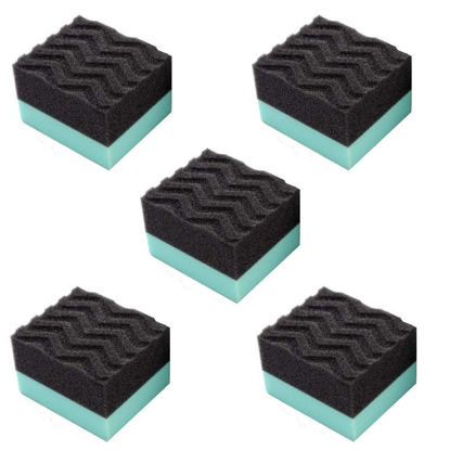 Picture of Chemical Guys ACC3005 Durafoam Contoured Large Tire Dressing Applicator Pad (Pack of 5)