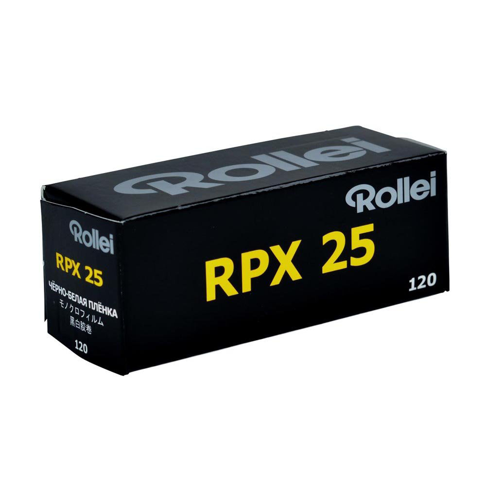 GetUSCart- Rollei RPX 25 ISO Black & White Film, 120 Size