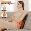 Picture of Back Massager Neck Massager with Heat, 3D Kneading Massage Pillow for Pain Relief, Massagers for Neck and Back, Shoulder, Leg, Gifts for Men Women Mom Dad, Stress Relax at Home Office and Car