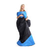Picture of oaskys Camping Sleeping Bag - 3 Season Warm & Cool Weather - Summer, Spring, Fall, Lightweight, Waterproof for Adults & Kids - Camping Gear Equipment, Traveling, and Outdoors (Black XL, 39in x 90.5in)