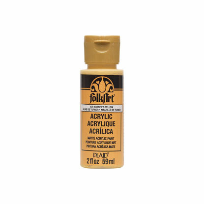 Picture of FolkArt Acrylic Paint in Assorted Colors (2 oz), 679, Turner's Yellow