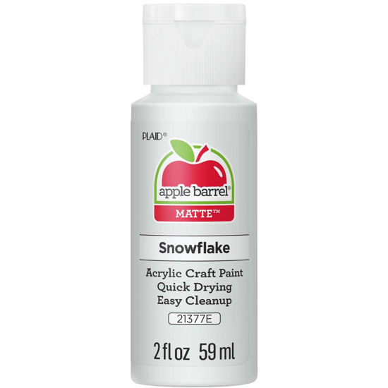 Picture of Apple Barrel Acrylic Paint in Assorted Colors (2 oz), 21377, Snowflake
