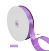 Picture of TONIFUL 1 Inch x 100yds Purple Satin Ribbon, Thin Solid Color Satin Ribbon for Gift Wrapping, Crafts, Hair Bows Making, Wedding Party Decoration, Invitation Cards, Floral Bouquets, Christmas