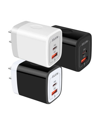 Car Charger,AILKIN 2Pack 3.4A Dual Port USB Car Charger Adaptor