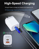Picture of [3Pack/20W] USB C Charger Adapter, Dual-Port PD USBC Wall Charger Block for iPhone 14 Pro 13 12 11 10 X XR XS Max, Type C Brick Power Box Quick Charge 3.0 Cargador Cube Base for Samsung Galaxy S22+