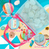 Picture of Tagitary Beach Toys Mesh Beach Bag Sand Toy Shell Collecting Bag for Holding Shells Pool Bag Swimming Beach Accessories Gift for Boys and Girls (Only Bags,A Set of 3)