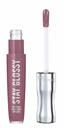 Picture of Rimmel Stay Glossy 6HR Lip Gloss, Tainted Love, 0.18 Fl Oz (Pack of 1)