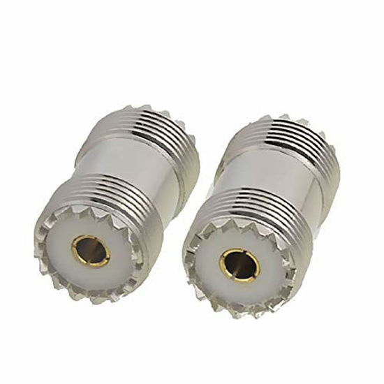 GetUSCart- Maxmoral 2-Pack PL-259 UHF Female to UHF Female Coax Cable ...