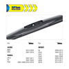 Picture of 14" Rear Wiper Blade Replacement for Subaru Forester 2022-2006 Ascent 2022-2019 Impreza 2011-2004 Legacy 09-05 Outback 19-05 Tribeca 14-06 /Honda CRV 11-07 Fit 20-07 BACK Windshield Wiper Blade (14-B)