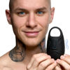 Picture of Trinity Vibes Men 7X Vibrating Silicone Testicle Massager for Men, 3 Speeds & 4 Patterns of Vibration, Black