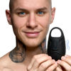 Picture of Trinity Vibes Men 7X Vibrating Silicone Testicle Massager for Men, 3 Speeds & 4 Patterns of Vibration, Black