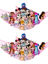 Picture of Lilly's Love Stuffed Animal Storage Hammock - Large 2 Pack - "STUFFIE PARTY HAMMOCK" (Pink)