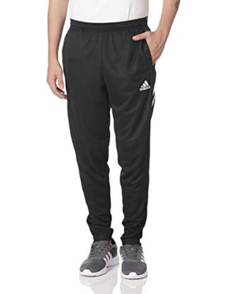 Picture of adidas Men's Tiro 21 Track Pants, Black/White, Small