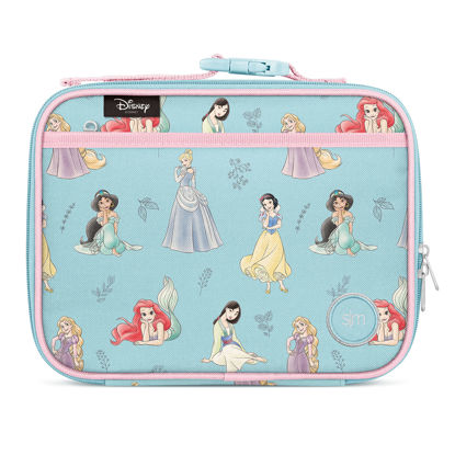 Picture of Simple Modern Disney Kids Lunch Box for Toddler | Reusable Insulated Bag for Girls Meal Containers for School with Exterior and Interior Pockets | Hadley Collection | Princess Royal Beauty