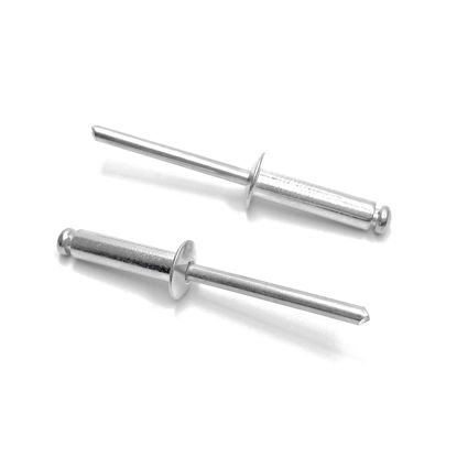 Picture of ISPINNER 100pcs 3/16" x 3/4" Aluminum Blind Rivets, 4.8 x 19mm Pop Rivets, Pack of 100 (Silver)