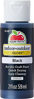 Picture of Apple Barrel Gloss Acrylic Paint in Assorted Colors (2-Ounce), 20662 Black