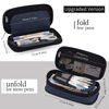 Picture of EASTHILL Big Capacity Pencil Case Large Pencil Pouch Stationery Pen Bag for Teen Girls-Deep Blue