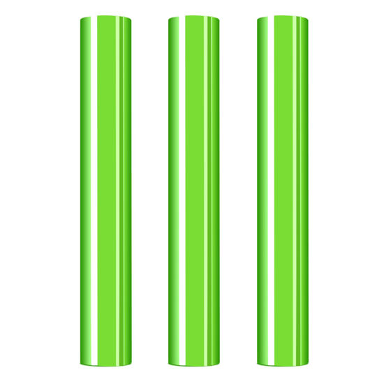 Picture of VENITOR 3D Puff Heat Transfer Vinyl,3 Sheets 12x10inch 3D Puff HTV，3D Puffy HTV Iron on Vinyl for Cricut Heat Transfer Vinyl for T-Shirts Clothes Bag Pillow Textile Fabric(Neon Green)