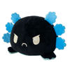 Picture of TeeTurtle - The Original Reversible Axolotl Plushie - Blue + Black - Cute Sensory Fidget Stuffed Animals That Show Your Mood 4 inch