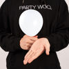 Picture of PartyWoo White Balloons, 50 pcs 5 Inch Matte White Balloons, Latex Balloons for Balloon Garland Arch as Party Decorations, Birthday Decorations, Wedding Decorations, Neutral Baby Shower Decorations