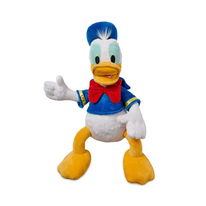 Picture of Disney Store Official Donald Duck Medium Soft Plush Toy, Medium 15 3/4 inches, Cuddly Classic Toy Character in Classic Sailor's Outfit, Suitable for All Ages