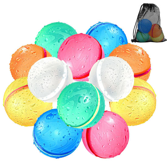 GetUSCart- SOPPYCID Reusable Water Bomb balloons, Magnetic Refillable ...