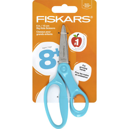 Picture of Fiskars® Big Kids Scissors, Turquoise (6 in.)