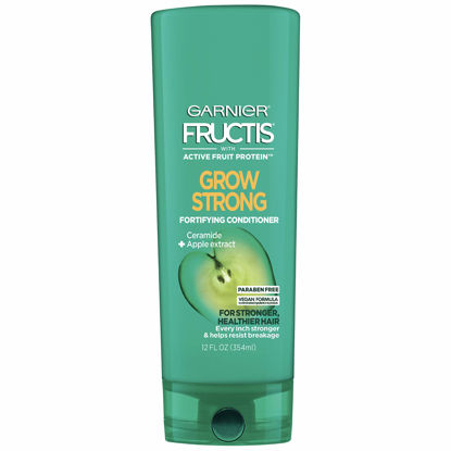 Picture of Garnier Hair Care Fructis Grow Strong Conditioner, 12 Fluid Ounce