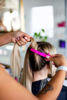 Picture of FRAMAR Gator Grips Pink Hair Clips for Styling - Women's Alligator Clips for Hair/Crocodile Clips for Hair Styling - Sectioning Clips Female - 4 Count