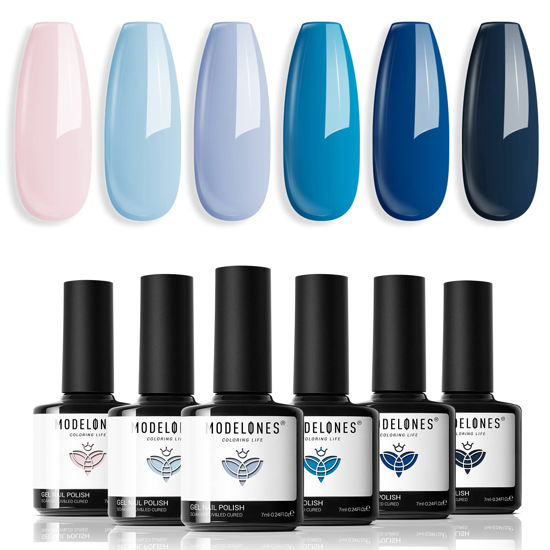 DeBelle Nail Polish - Metallic Light Blue, Aqua Frenzy