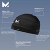 Picture of MISSION Cooling Helmet Liner Skull Cap - Cools When Wet Liner for Helmets and Hats - UPF 50 Sun Protection (Black)