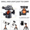 Picture of K&F Concept Professional 28mm Metal Tripod Ball Head 360 Degree Rotating Panoramic with 1/4 inch Quick Release Plate Bubble Level for Tripod Monopod Slider Camera Camcorder up to 22 pounds