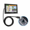 Picture of GPS Charger Cable,Mini USB 6.6ft Universal GPS Charging Cord with Voltage Regulator Module 90 Degree Angle Mini USB Power Wire for Garmin GPS Navigator Drive 51 65 Nuvi 50lm 2555lmt 2595lmt 40lm 1300
