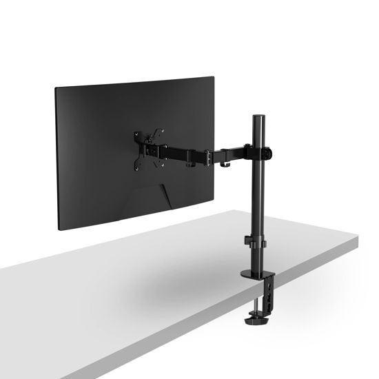 GetUSCart Single Monitor Arm, Desk Mount, Fully Adjustable Monitor Arm