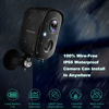 Picture of Security Cameras Wireless Outdoor, 1080P Battery Powered AI Motion Detection Spotlight Siren Alarm WiFi Surveillance Indoor Home Camera, Color Night Vision, 2-Way Talk, Waterproof, Cloud/SD Storage