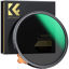 Picture of K&F Concept 49mm True Color Variable ND2-32 (1-5 Stops) ND Lens Filter, Adjustable Neutral Density Filter with 28 Multi-Layer Coatings for Camera Lens